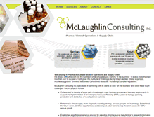 Tablet Screenshot of mclaughlinconsulting.com